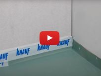 Sausųjų grindų sistema su Knauf Brio plokštėmis - pagrindo paruošimas 
